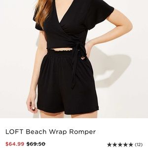 LOOKING FOR: LOFT black beach romper!!